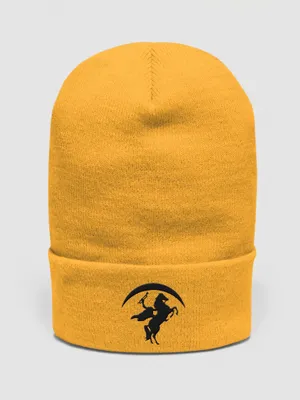 RHR Logo Beanie - Black Stitching