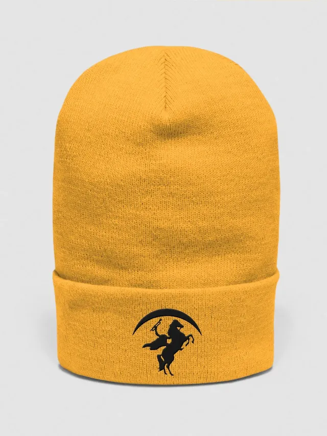 RHR Logo Beanie - Black Stitching