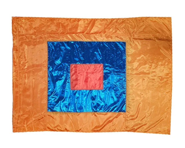 Oversize Blue Frame Flag