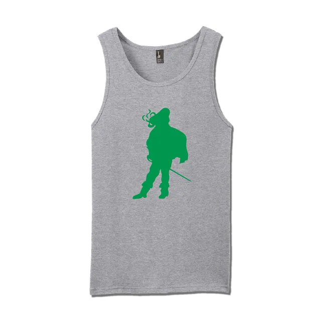 Cavaliers Member Green Logo Grey Tank