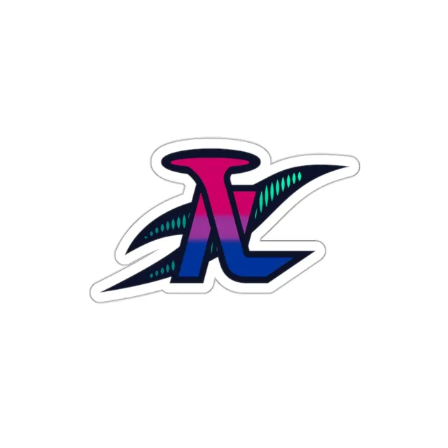 Bi Pride Logo Sticker