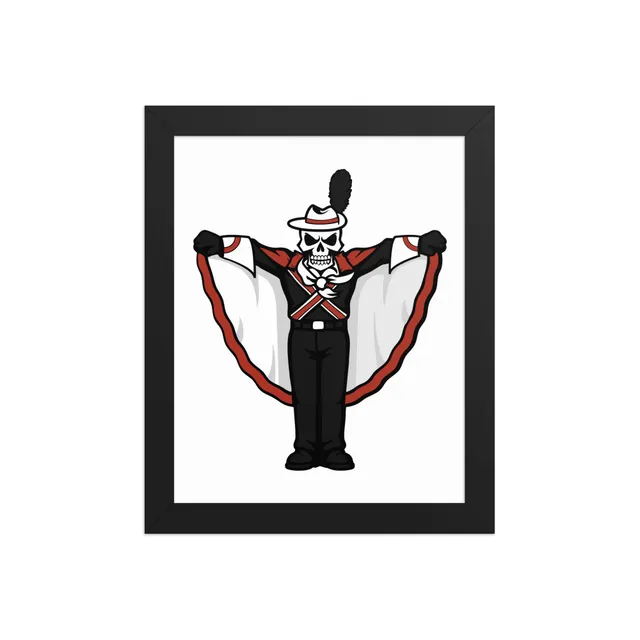 Bones 8x10 Vertical Framed Poster (Black, Oak, or White)