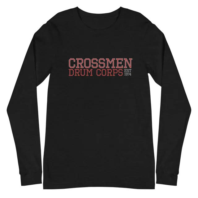 Crossmen Collegiate Unisex Long Sleeve Tee