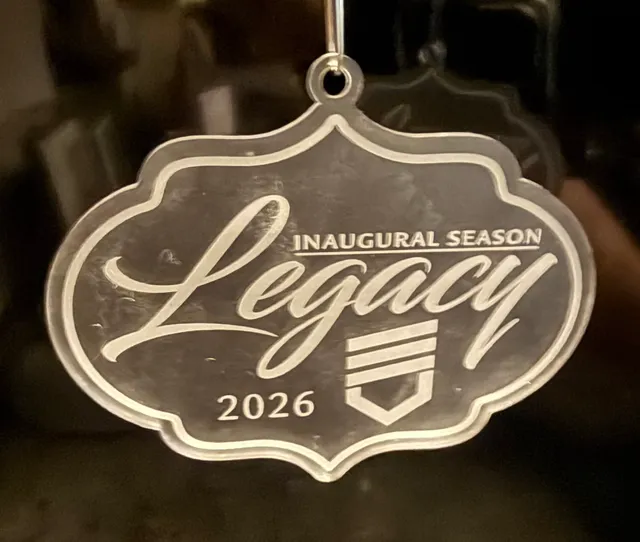 Legacy Inaugural Season Ornament