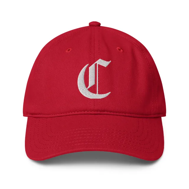 Crossmen White C Low-profile baseball cap (Black or Red)