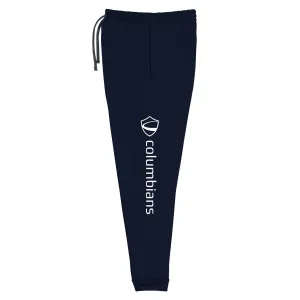 Columbians Unisex Joggers - Navy and Dark Grey