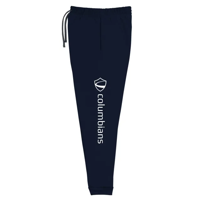 Columbians Unisex Joggers - Navy and Dark Grey