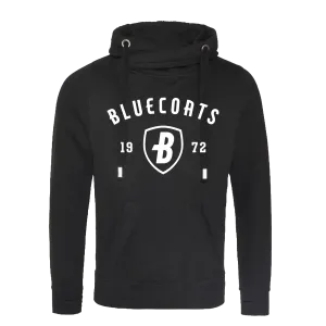 Black Crossneck Hoodie