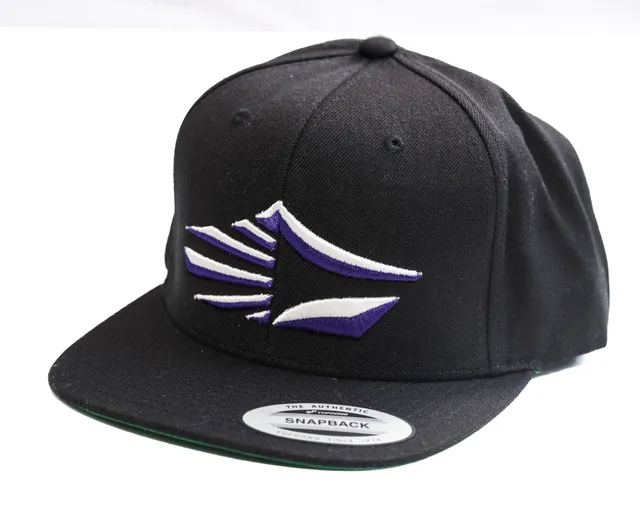 3D Crown Snapback (Black)