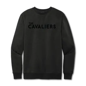 Cavaliers Black Crewneck