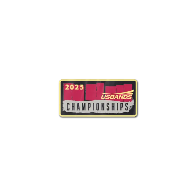 2025 USBands National Championships Pin