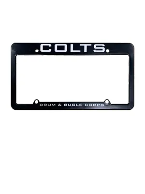 Colts License Plate Frame
