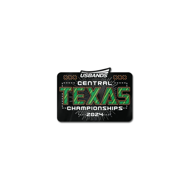 2024 USBands Central Texas Championship Pin
