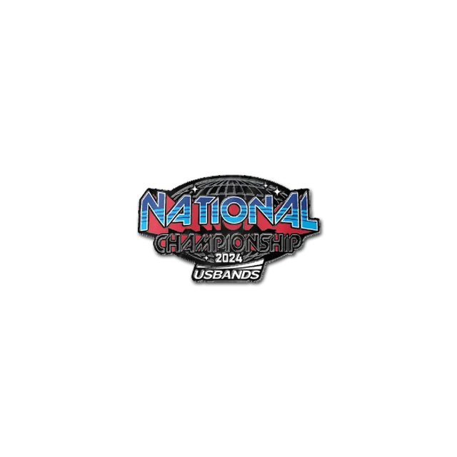 2024 USBands National Championship Pin