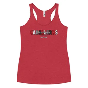 Block Script Women’s Racerback Tank
