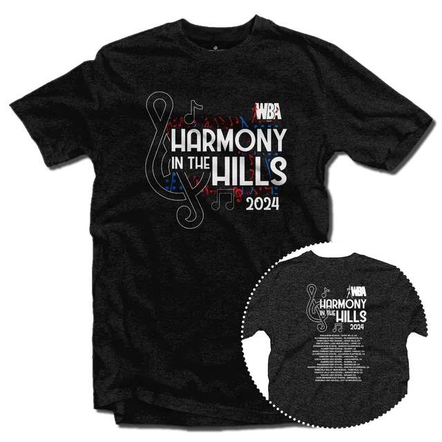 2024 WBA Harmony In The Hills T-Shirt