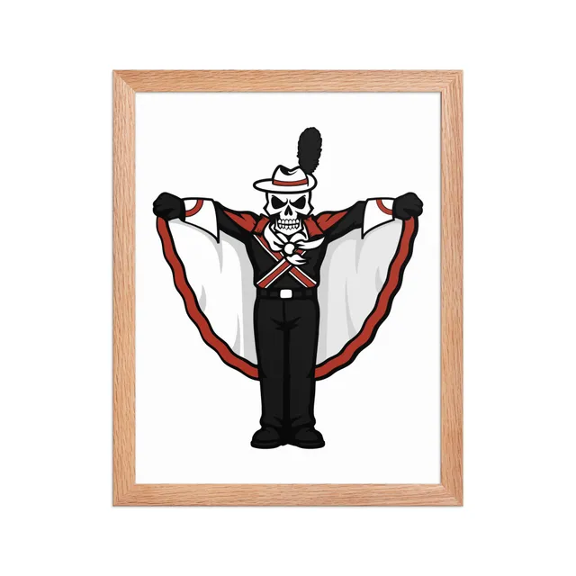 Bones 11x14 Vertical Framed Poster (Black, Oak, or White)