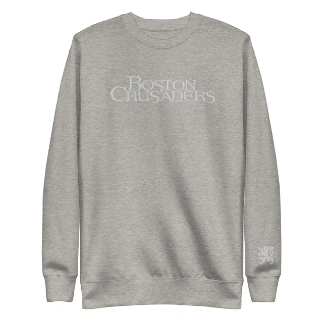 Boston Crusaders Embroidered Sweatshirt