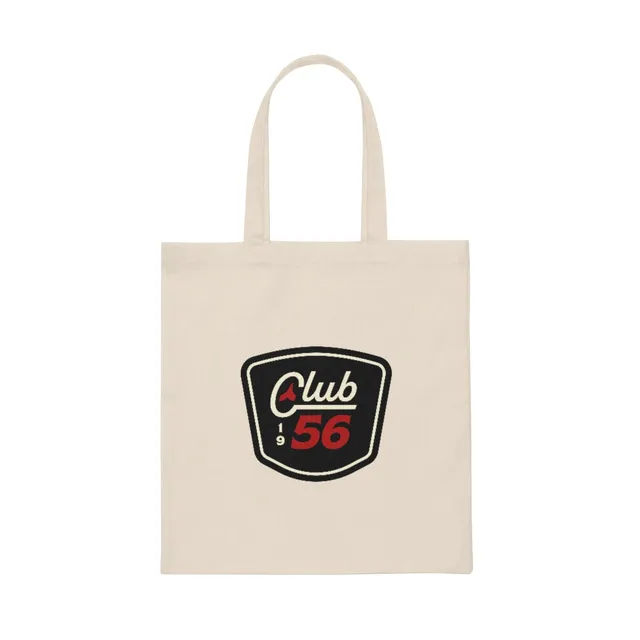 C56 Badge Canvas Tote