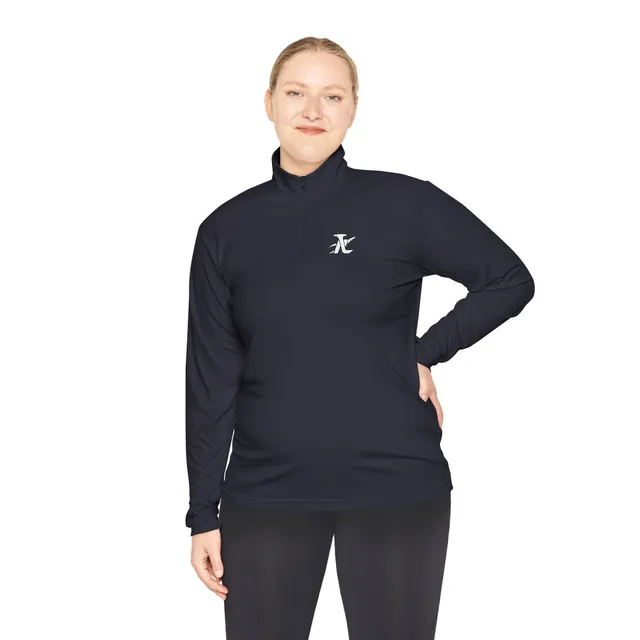 Mono Logo Unisex Quarter-Zip Pullover