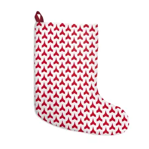 Red Chevron Stocking