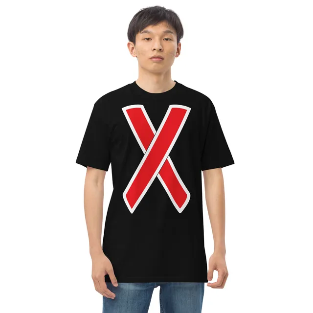Cross sashes - short sleeve - unisex
