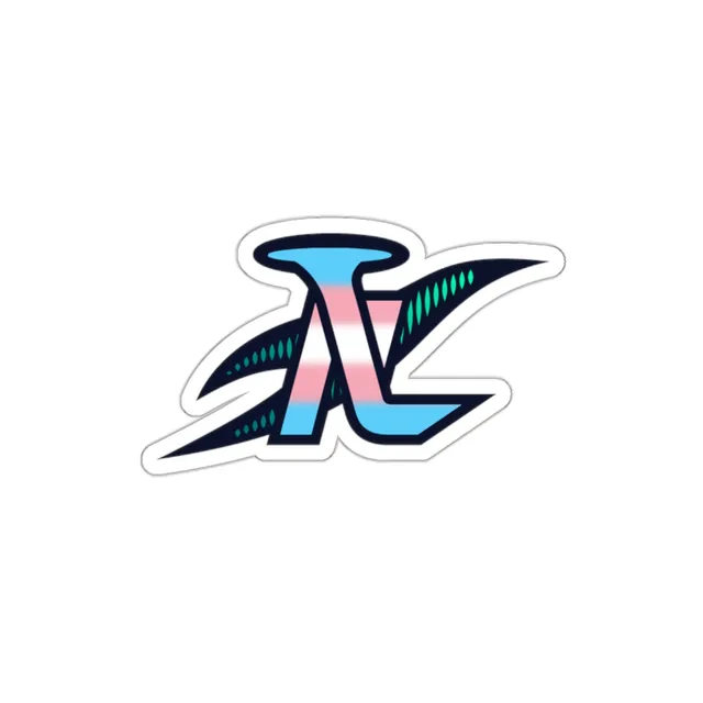 Trans Pride Logo Sticker