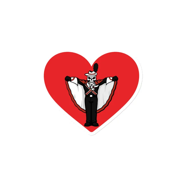 Bones Heart Magnet