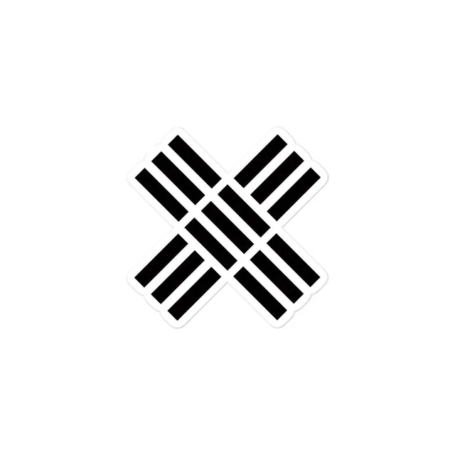 X Sticker