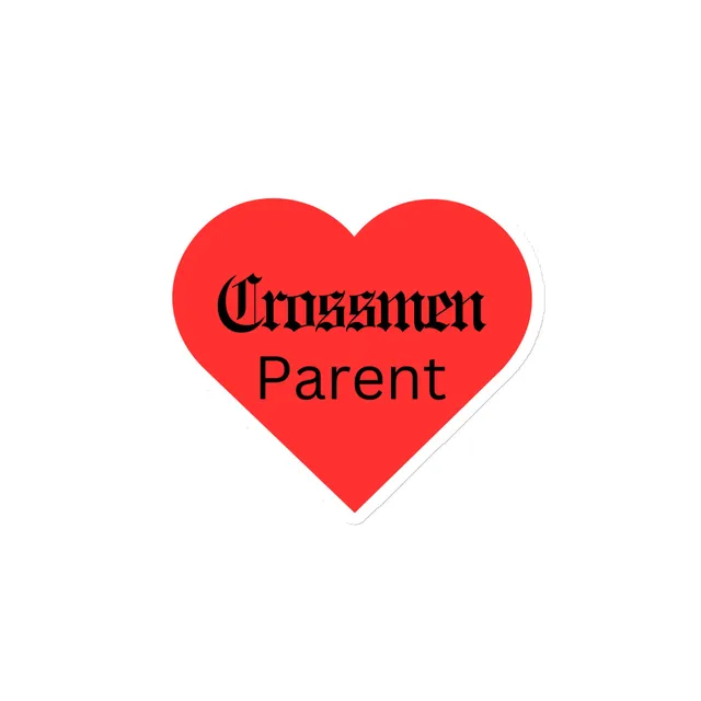 Crossmen Parent Heart Magnet