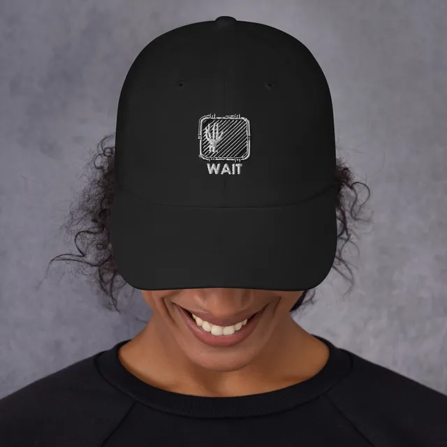 WAIT /Crossmen on back Dad hat