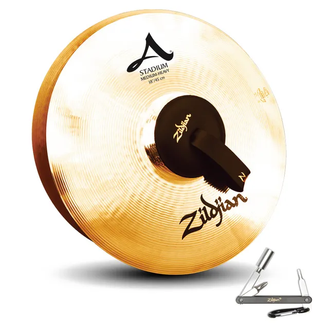 18" A Zildjian Stadium Cymbal Pair - Medium Heavy