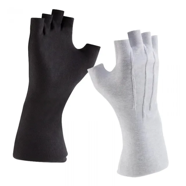 Fingerless Long Wrist Cotton