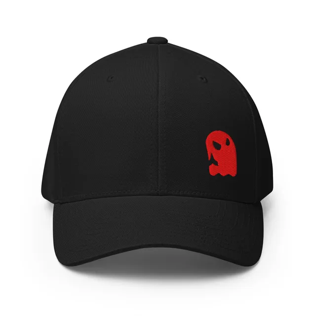 Red Ghost StretchFit Hat