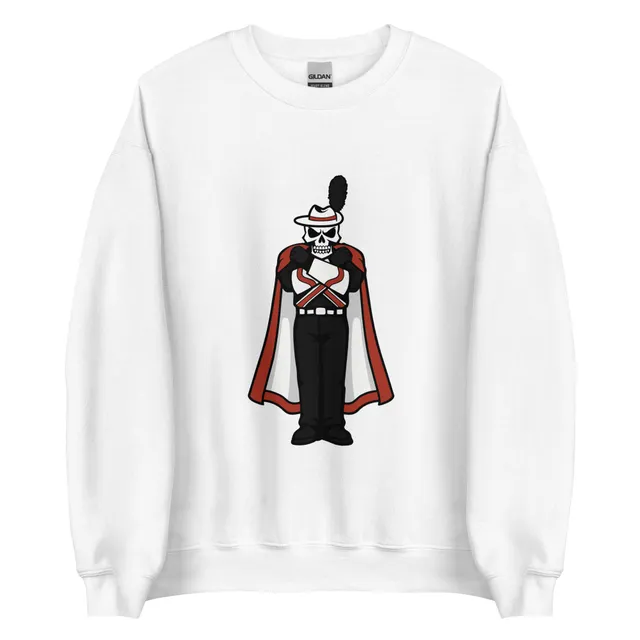 X Bones Crewneck Sweatshirt  (Black, Red, Grey, or White)