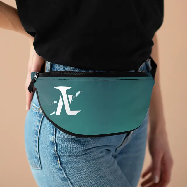 White Logo Fanny Pack