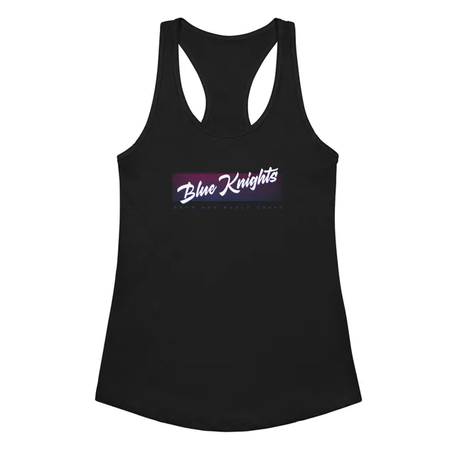 Blue Knights Retrowave Racer Back