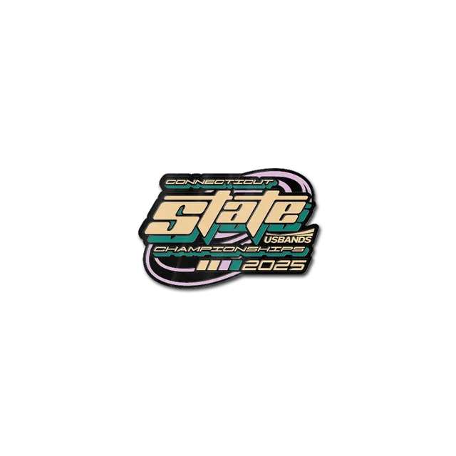 2025 USBands Connecticut State Championships Pin