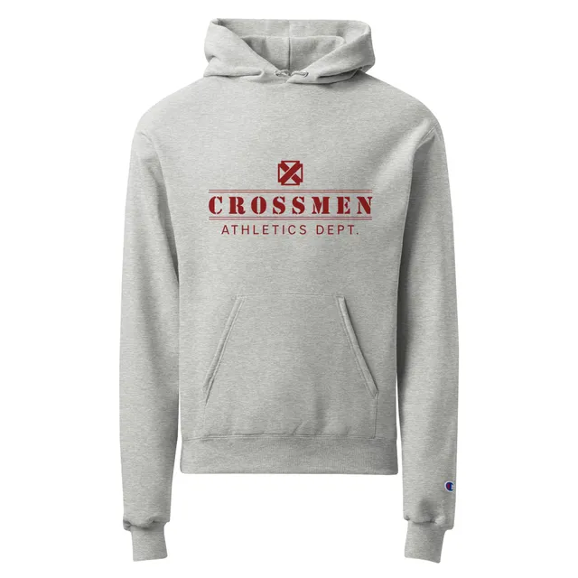 Crossmen Athletic's Dept. Unisex Champion hoodie