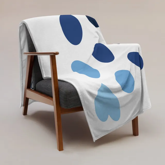 BK Heart Throw Blanket