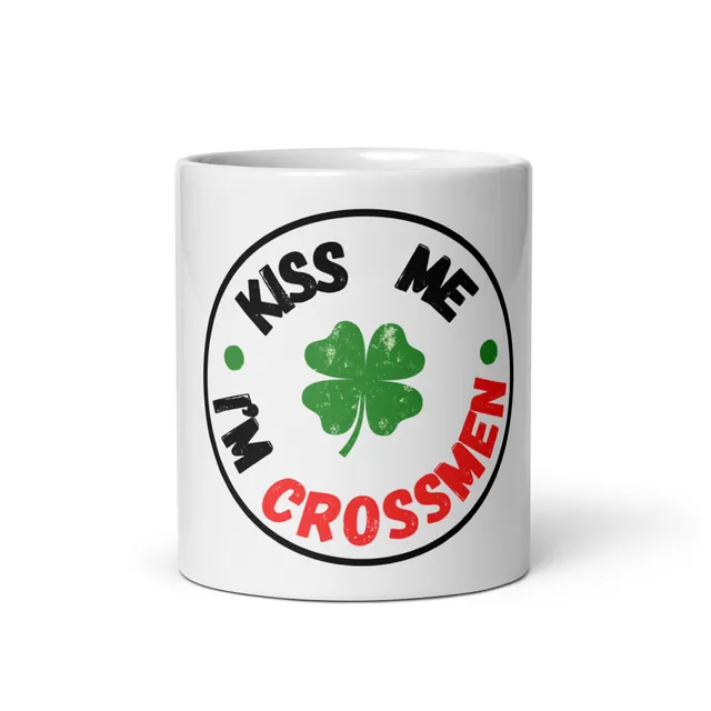 Kiss Me I'm Crossmen Mug