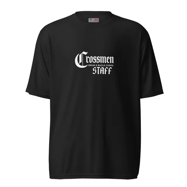 Staff Unisex performance crew neck t-shirt