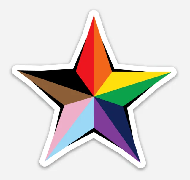 Pride Star Sticker