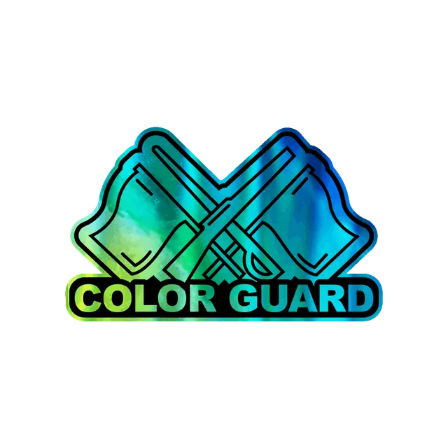 Color Guard Sticker