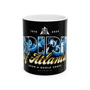 Spirit of Atlanta 50th Anniversary Ceramic Mug, (11oz, 15oz)