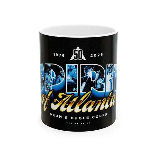 Spirit of Atlanta 50th Anniversary Ceramic Mug, (11oz, 15oz)