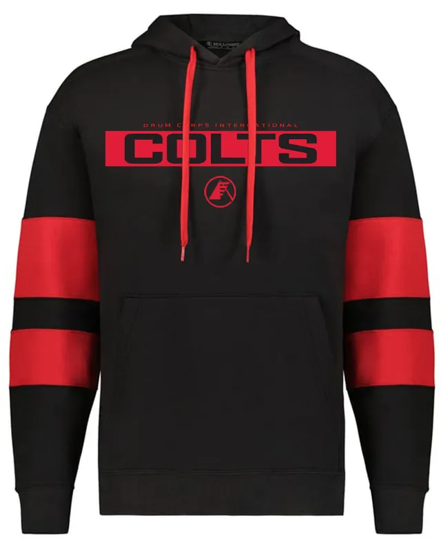 Colts Striped Sleeve Hoodie