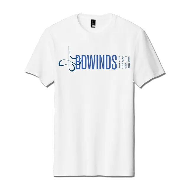 BDWinds White Logo T-Shirt