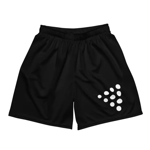 Unisex Dots Mesh Shorts