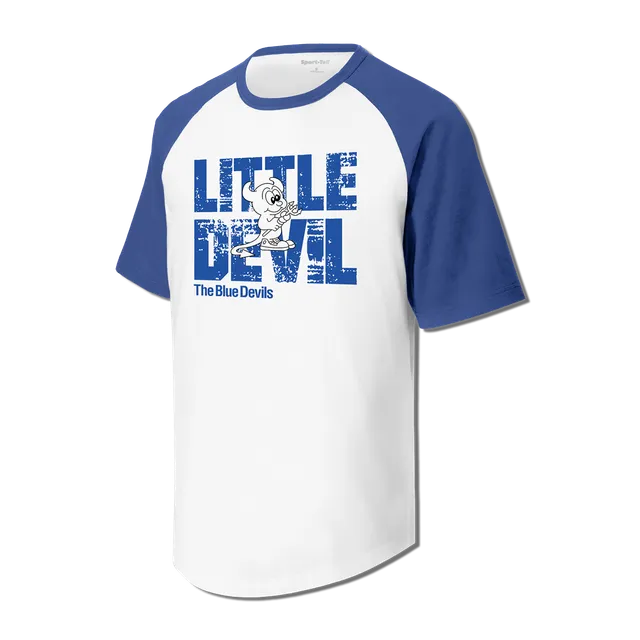 Blue Devils Kids Lil' Devil Raglan T-Shirt